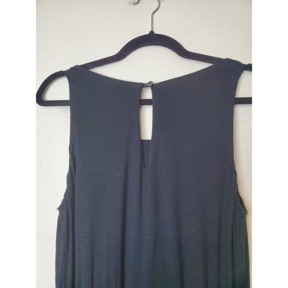 Tommy Bahama Women Jumpsuit Small Wide Leg Tie‎ Waist Black Stretch - Picture 3 of 11